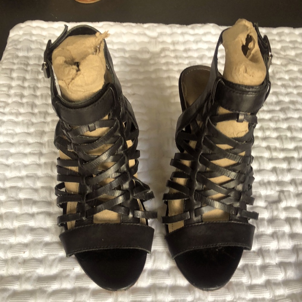 Vince Canuto braided high heeled sandal